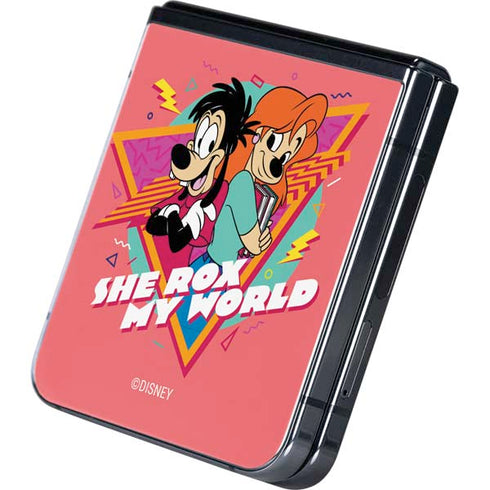 Disney She Rox My World Galaxy Z Flip5 5G Skin